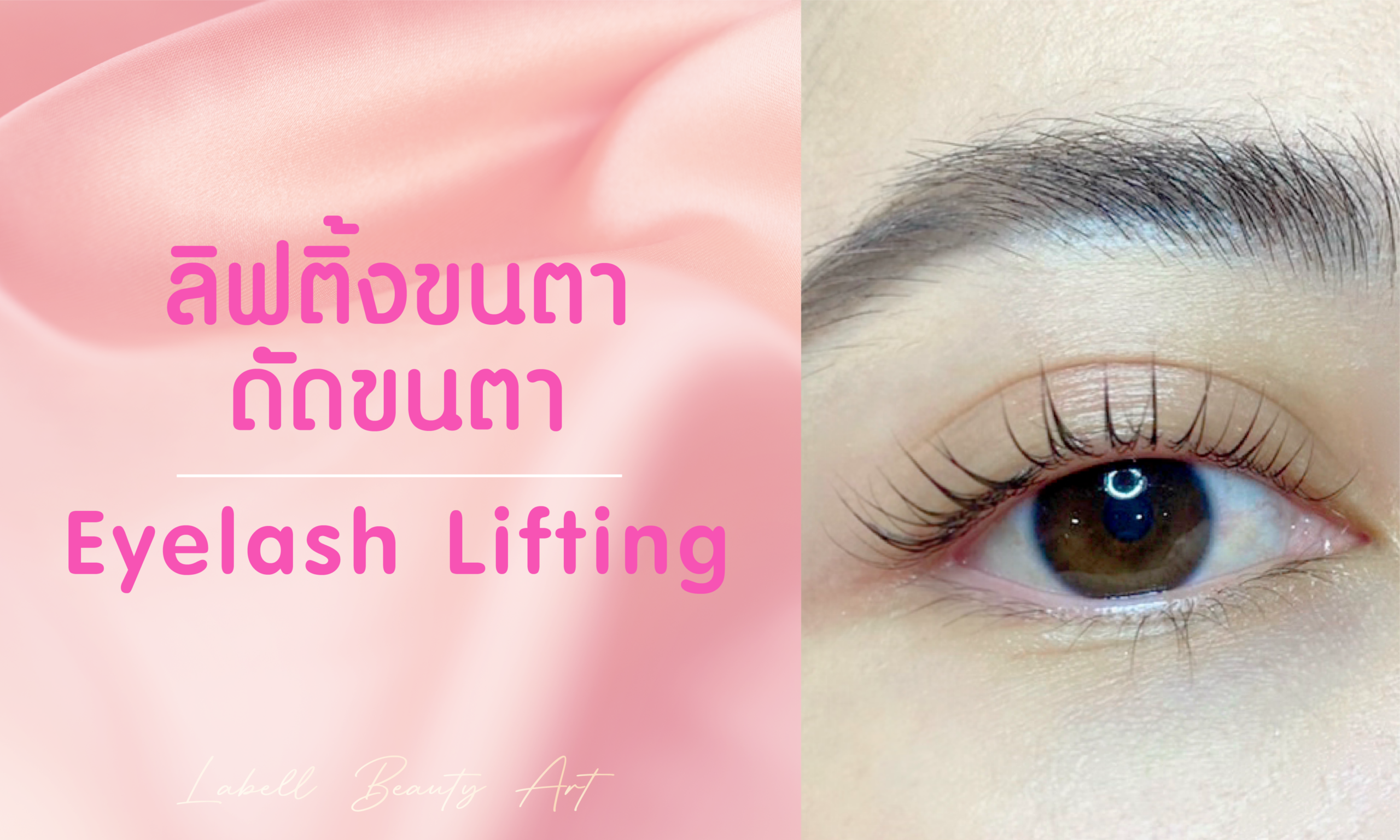 ลิฟติ้งขนตา ดัดขนตา